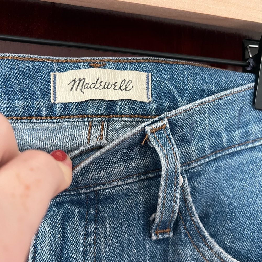 Women's Madewell Cali Demi-Boot Jeans Size 28 - Picture 3 of 6